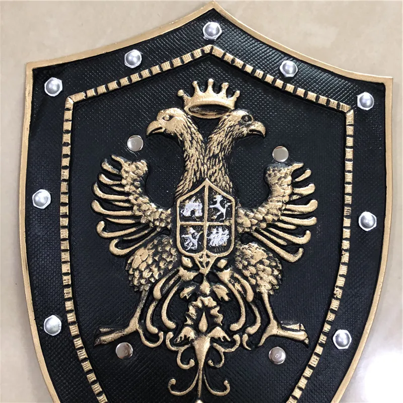 1:1 щит Королевский двойной Орел Корона рыцарь слава экшн-фигурка модель Хэллоуин