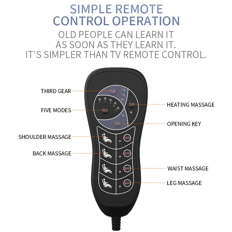 

Full Body Massager Far Infrared Massage Pads Fatigue Vibration Mattress Cushion Health Care Equipment Body Massager