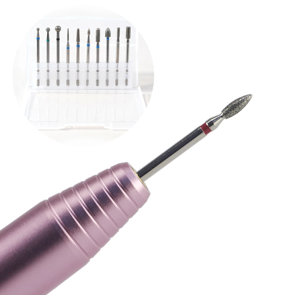 

Nail Drill Heads Grinding Set Rotate Milling Cutter Manicure Pedicure Portable Tools For Exfoliating Grinding Polishing Nailbits