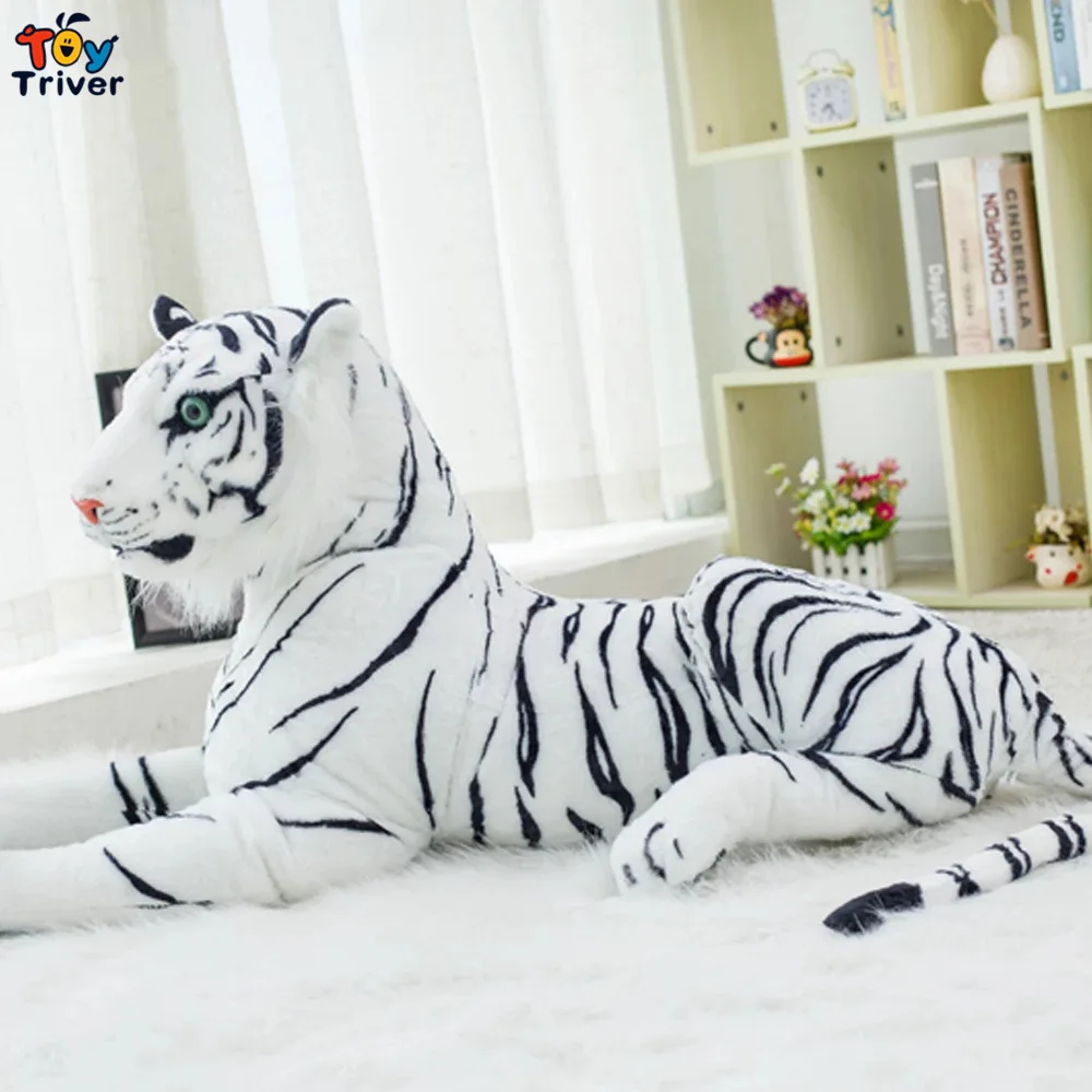 

Новые милые белые тигры, плюшевые игрушки, Мультяшные мягкие игрушки, куклы для маленьких девочек, детей, милый подарок на день рождения, дом...