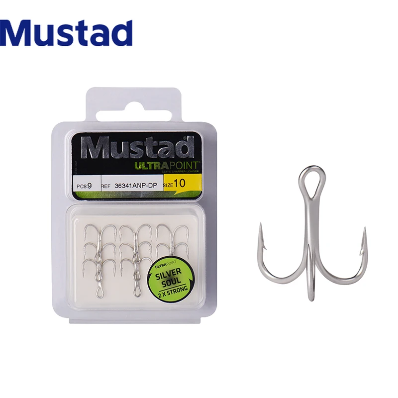 Mustad 36341ANP DP 4 6 8 10 Размер 2X сильный для больших видов как в свежей так и соленой воде