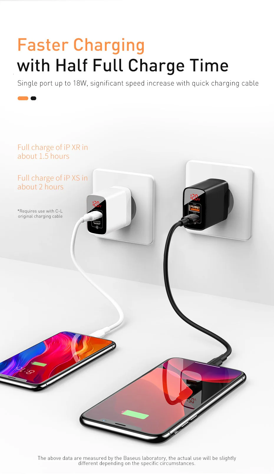 Baseus Quick Charge 3,0 USB зарядное устройство для iPhone samsung Xiaomi huawei мобильный телефон 18 Вт PD3.0 PD QC3.0 QC usb type C быстрое зарядное устройство