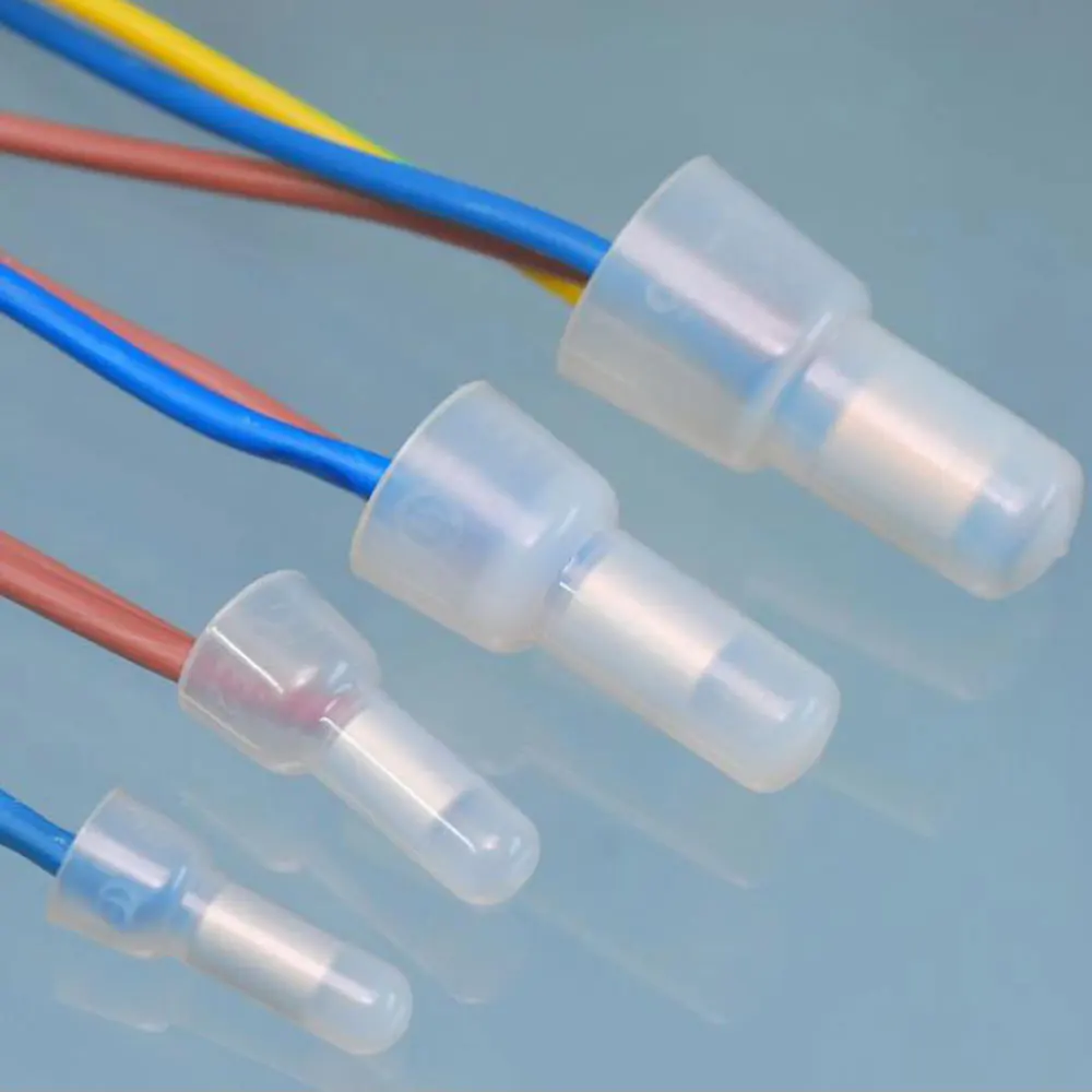 

Install Bay 22-16AWG Nylon Closed End Connectors Copper Tube Inside Crimp Cap Wire Terminals