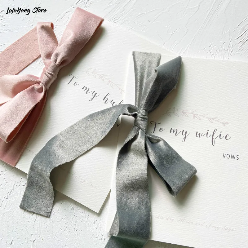 2 шт. свадебная книга с бархатной лентой | Дом и сад