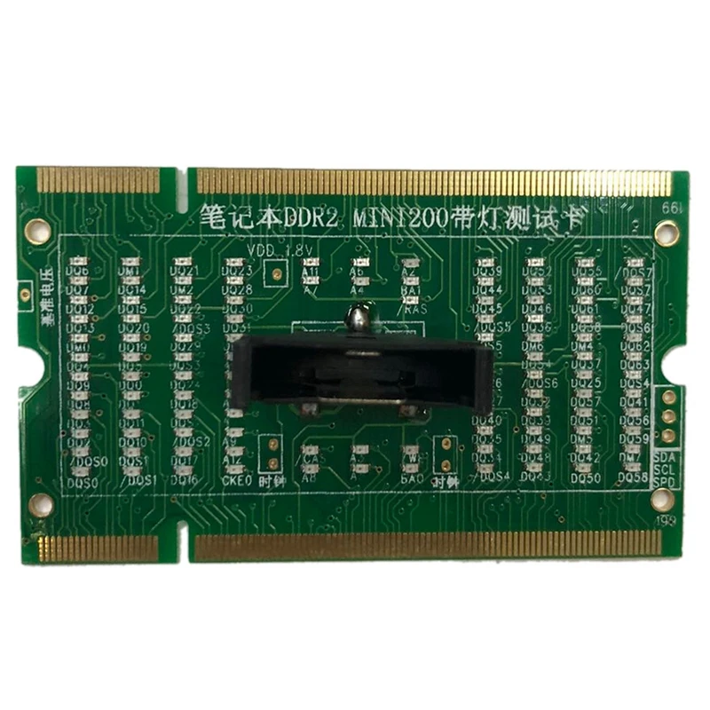 

1Pcs Laptop Memory DDR2 Dual Illuminated Test Card Pros and Cons to Dual-Use Tester for Laptop Motherboard Notebook