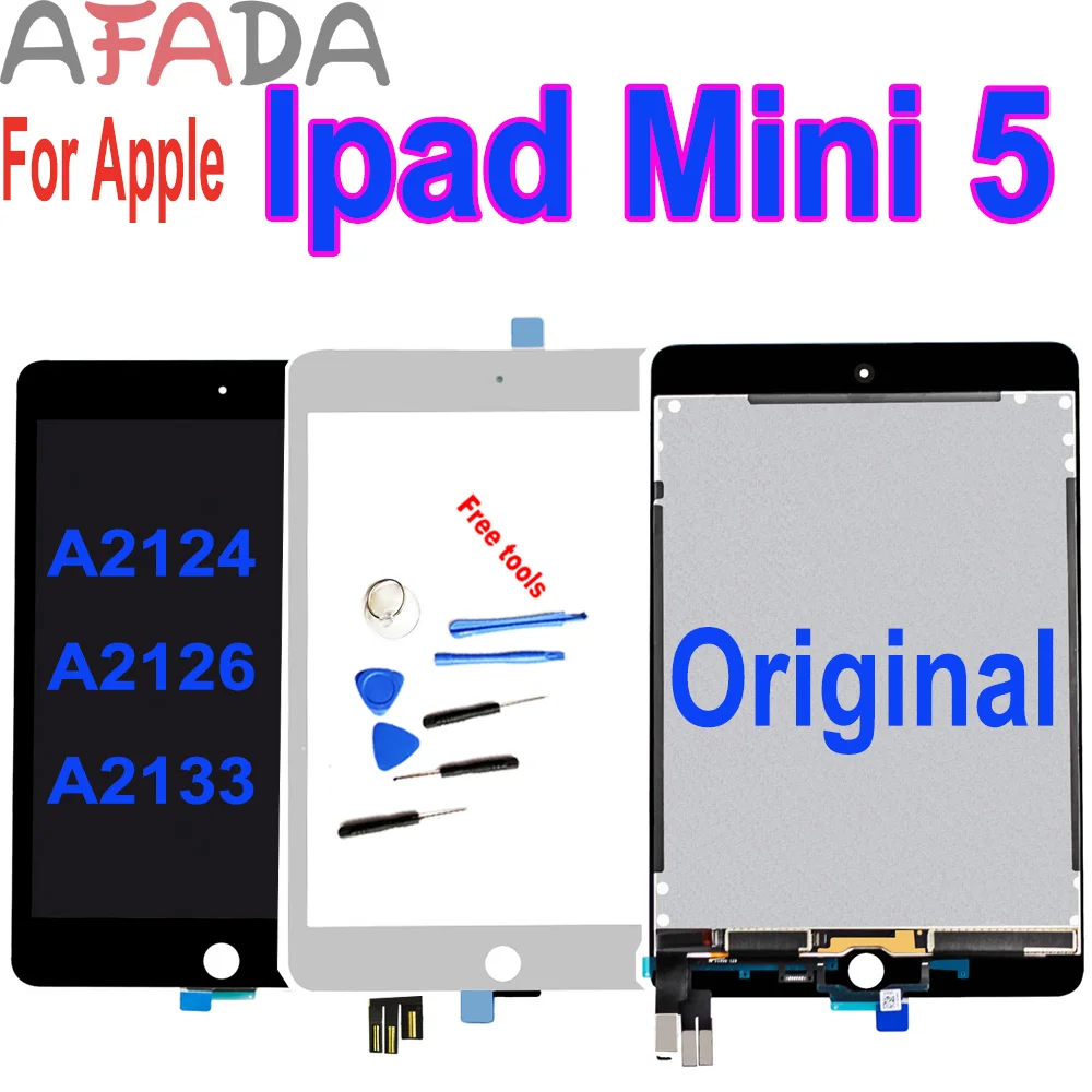 AAA + оригинальный для ipad mini 5 ЖК экран iPad Mini A2133 2124 2126 дисплей сенсорный в сборе