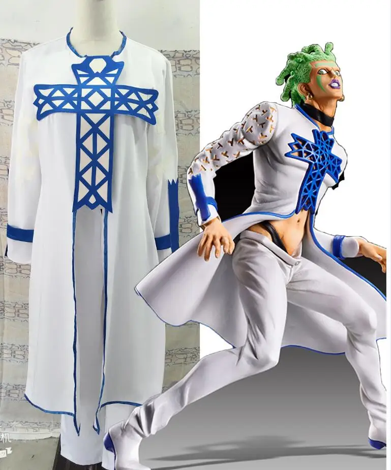 

JoJo s Bizarre Adventure Cioccolata Cosplay Costume halloween costumes for women/men adult free shipping