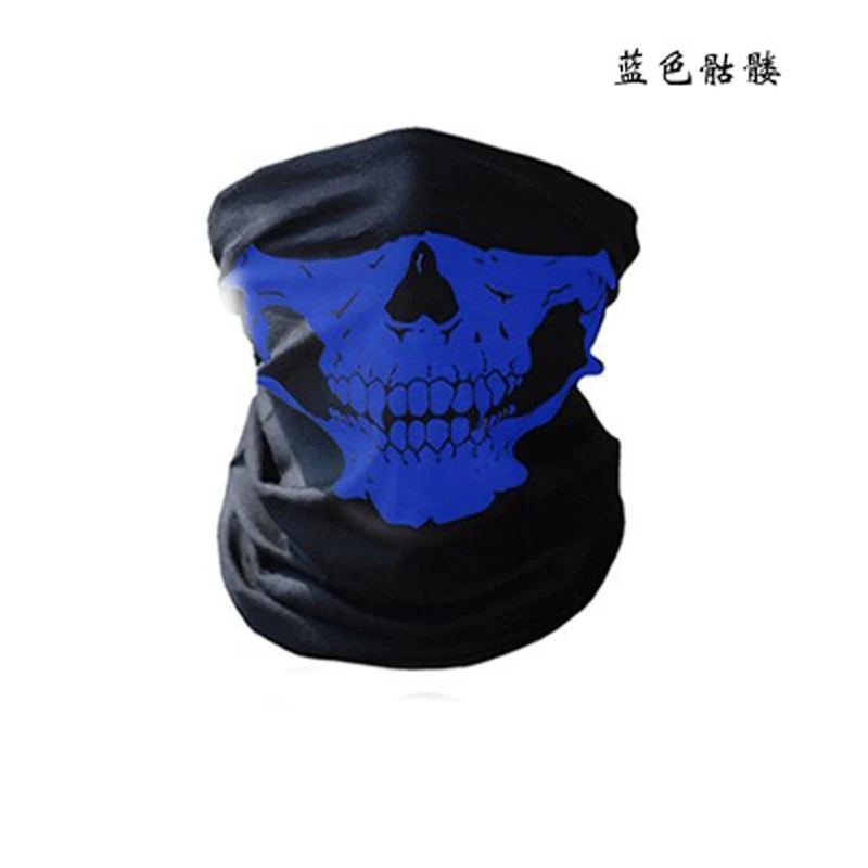 Байкерская бандана для костюмированной вечеринки на Хэллоуин маска лица с
