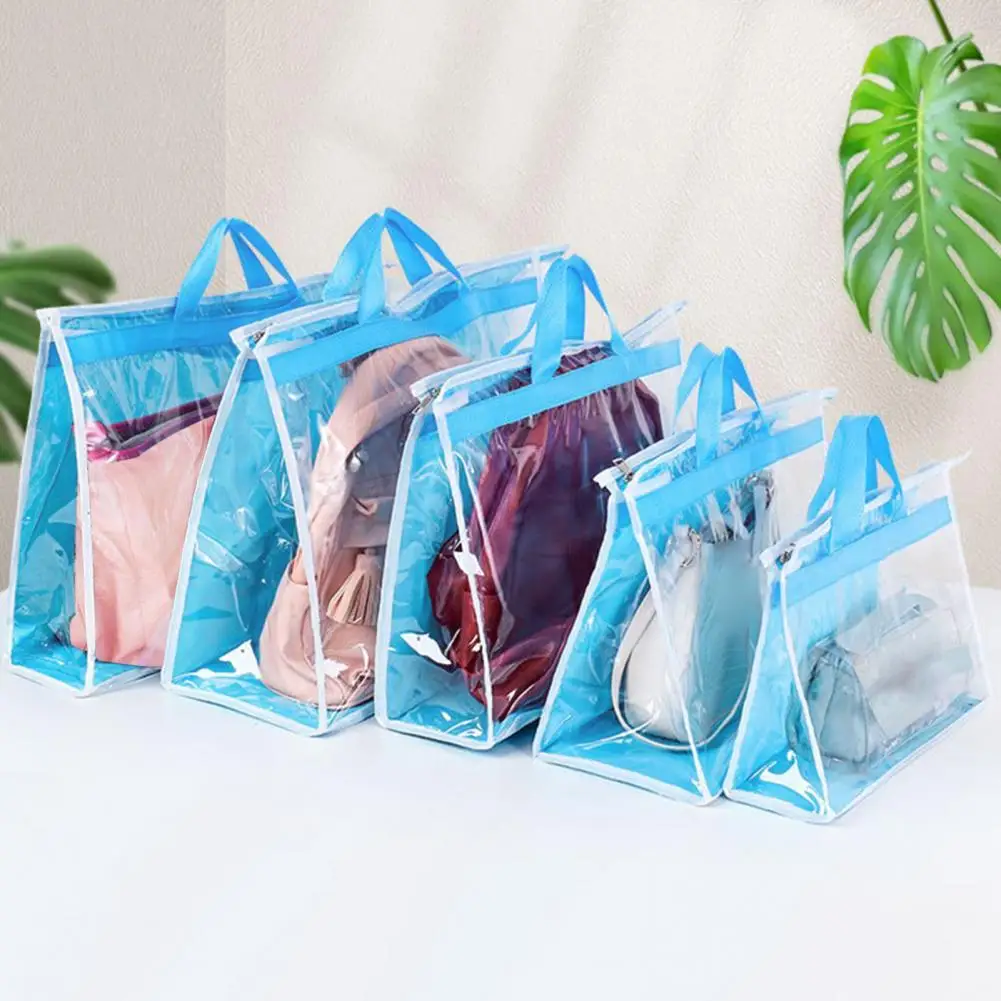 

Household Wardrobe Transparent Moisture-proof Dustproof Handbag Storage Bag