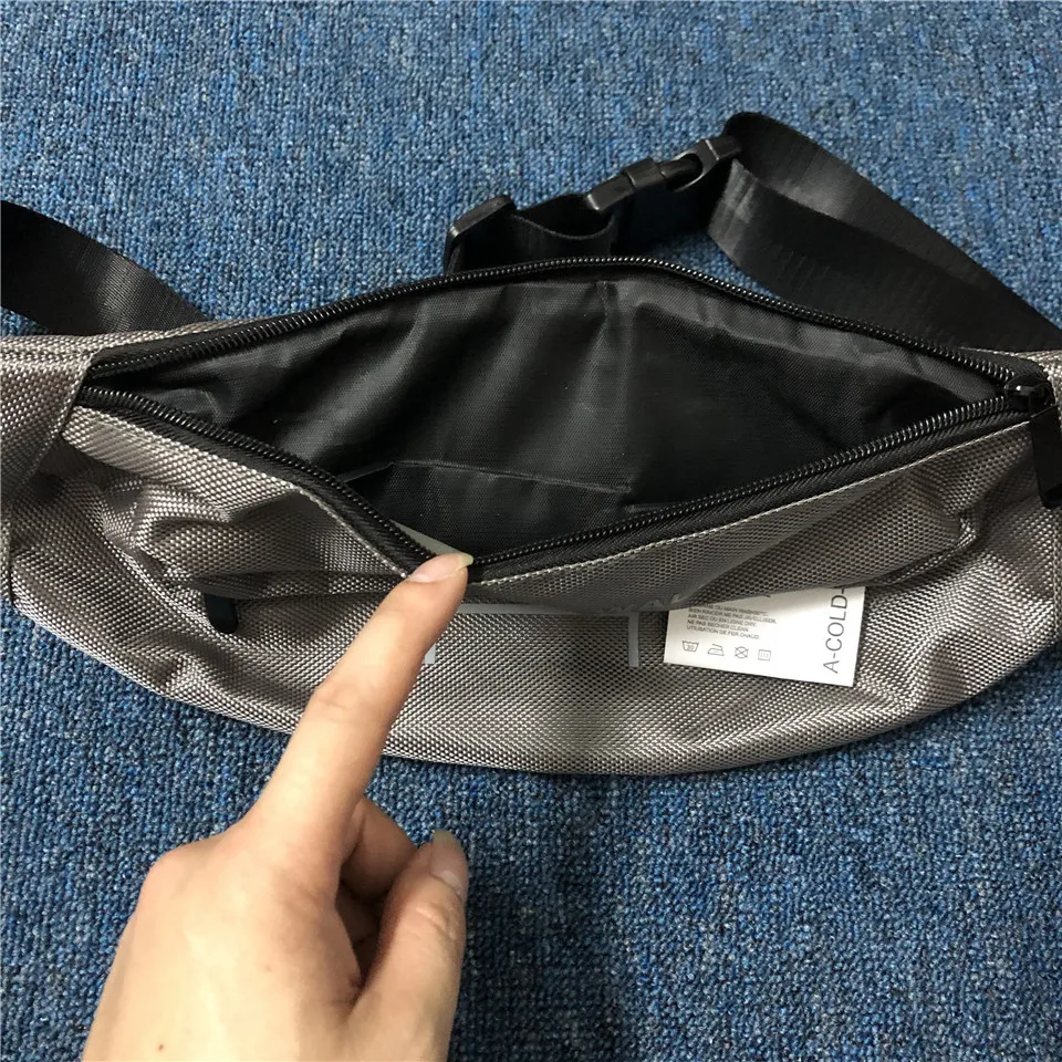 

2020 A COLD WALL Nylon Waist Bags Men Women Casual British street culture A COLD WALL Bags 1:1 High Quality ACW Logo Label