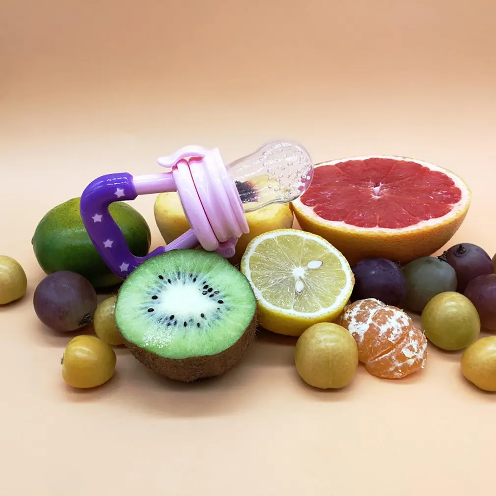 Силиконовая детская соска для укуса фруктов и овощей музыкальная детское