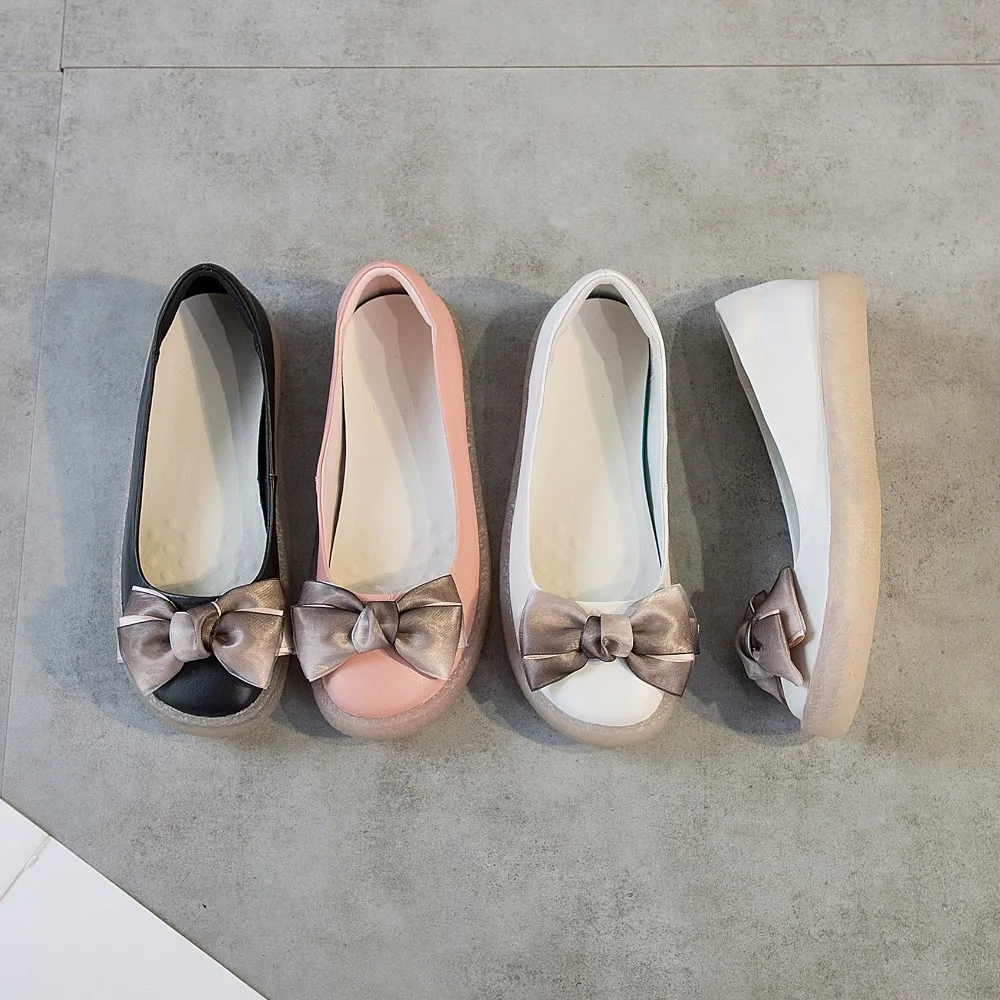 AARDIMI/женские балетки Женская обувь из натуральной кожи на плоской подошве