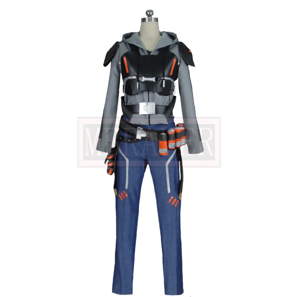 Игра OW Reaper Косплей Габриэль Reyes рождественские костюмы косплей Униформа Хэллоуин