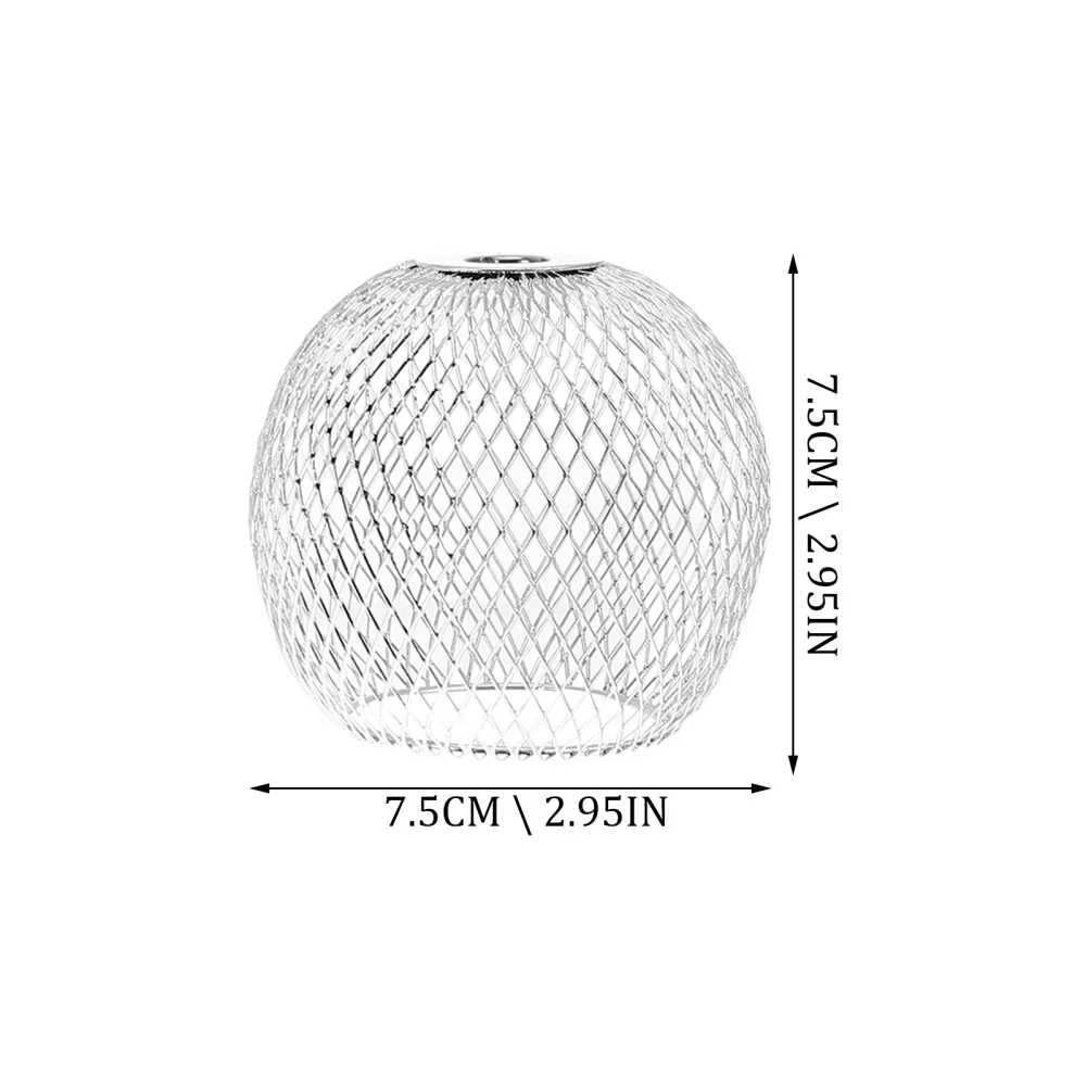

3pcs Spherical Lampshade Decors Creative Hollow-out Lamp Covers Lampshade Decors