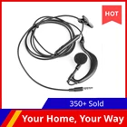 3,5 мм одиночный в ухо только моно наушники с микрофоном для телефона для Samsung