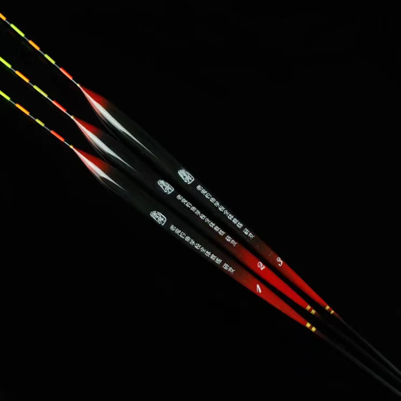 

3PCS Driftwood Balsa Fir High Sensitivity Luminous Luminous Fishing Float Eye-catching Thicken Drifting Old Ghost