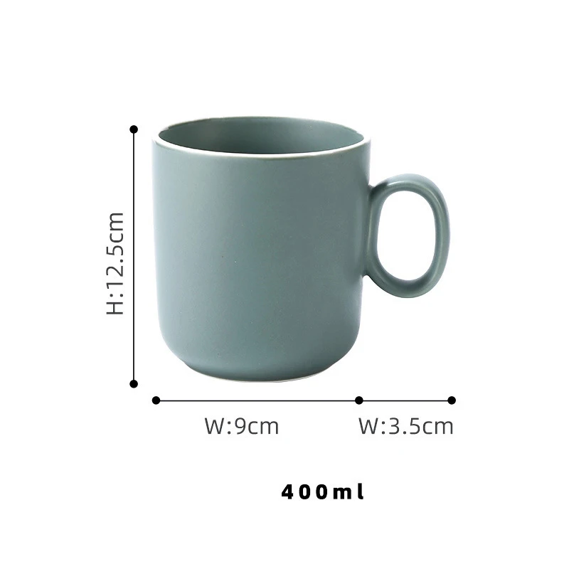 

Nordic Elegant Porcelain Coffee Mug Ceramic Tea Espresso Latte Cup With Saucer Modern Home Kitchen Office Restaurant Drinkware