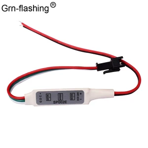 Мини-контроллер RGB SP002E DC5-24V с 3 клавишами, микроконтроллер для светодиодных лент WS2811 WS2812B до 2048 пикселей