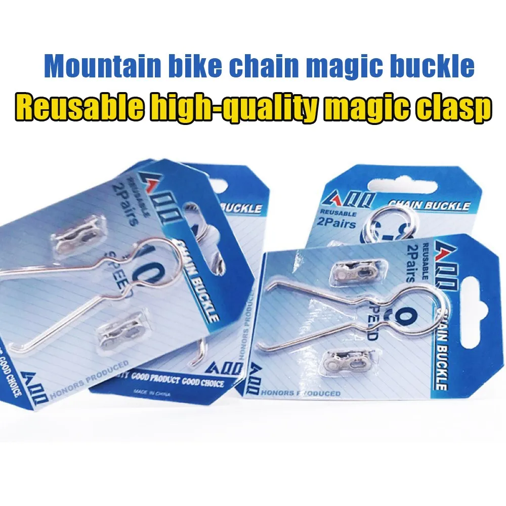 

Bicycle Chain Link Chain Hooks Connecting Chain Buckle Disassembly Kits Bicycle Repair Tools for 6/8/9/10/11 Speed Cycling Tool