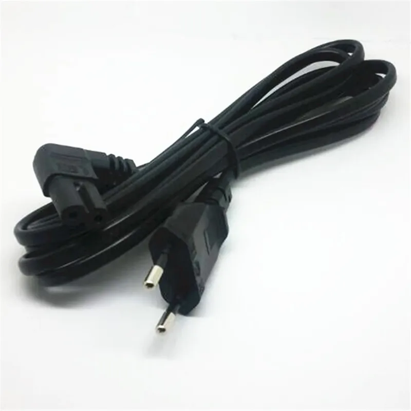 2 м/ЕС-C7 новый европейский шнур питания переменного тока под прямым углом ЕС 1 м/2
