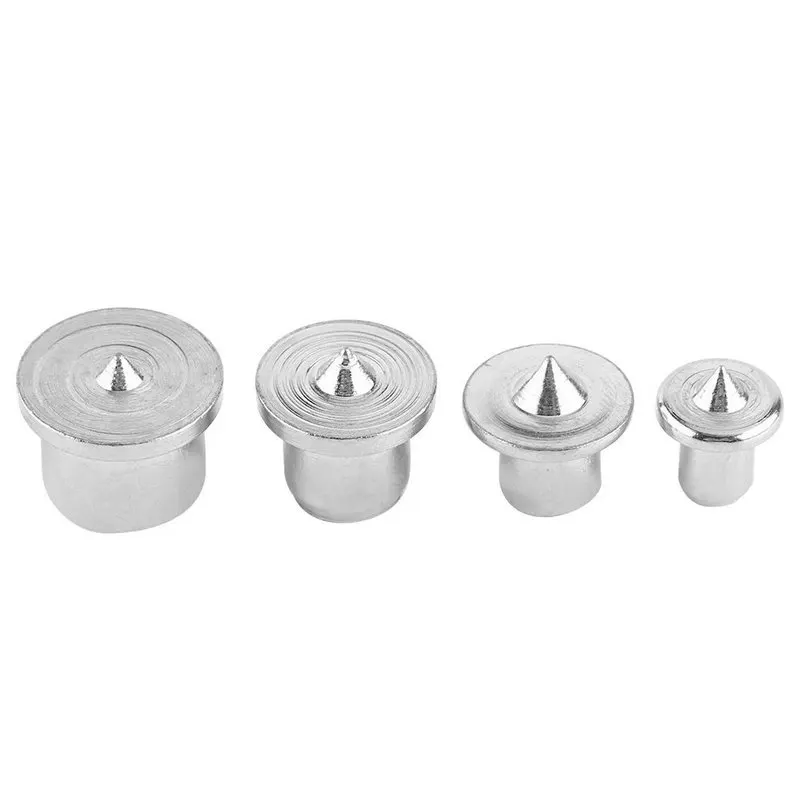 

Woodworking Tools Dowel Centre Point Pin Set 4pcs 6/8/10/12mm Dowel Tenon Center Set Transfer Plugs Wood Drill Power Accessories