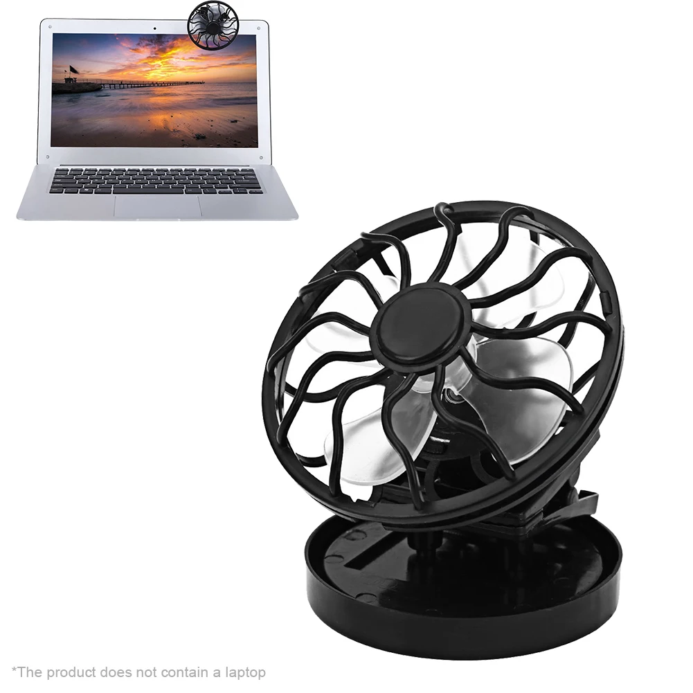 Вентилятор солнечной батареи солнечная энергия охлаждение панели/USB охладитель