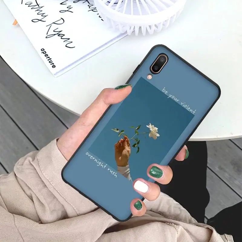 

Lock Screen Aesthetic Phone Case for Vivo Y91C Y11 17 19 17 67 81 Oppo A9 2020 Realme c3