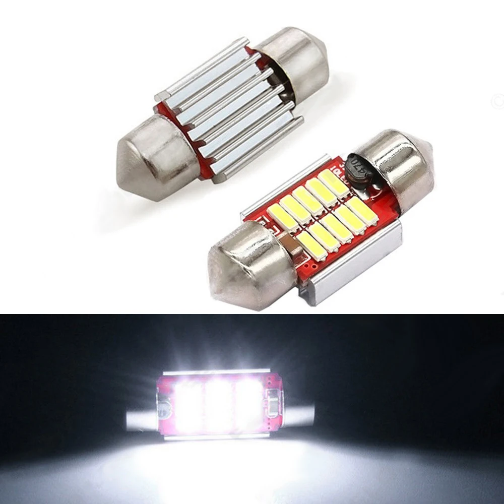 

4014 12LED Festoon C5W светодиодная лампа Canbus для светильник освещения, лампа для чтения, лампы для чтения, лампы для номерного знака багажника