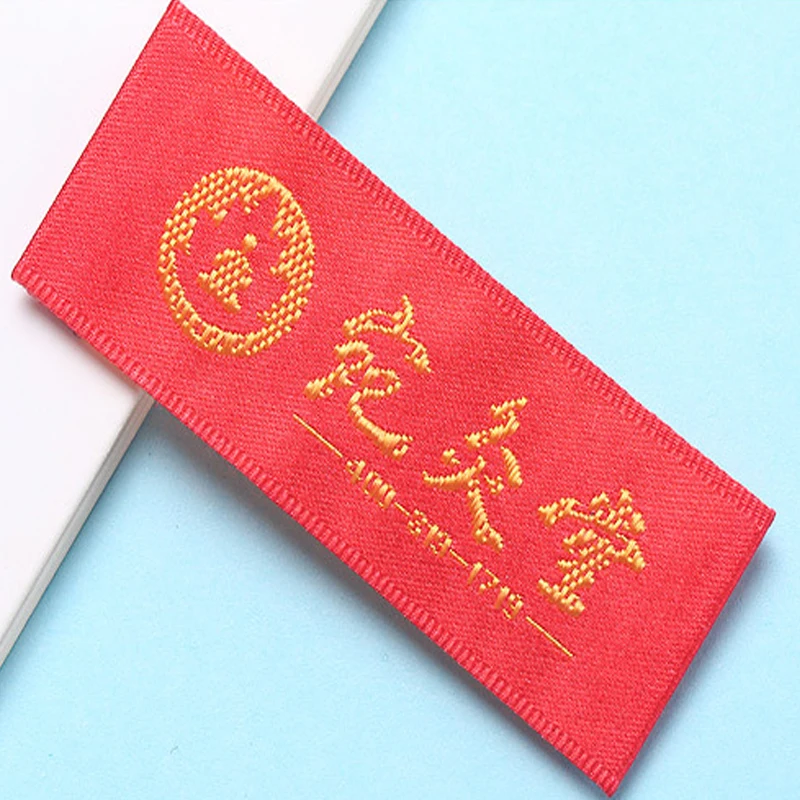 Специализирующийся на производстве одежды этикетка стандартная ткань