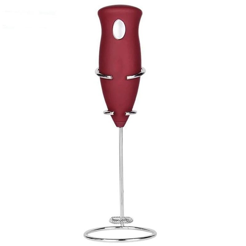 

Milk Frother Handheld Foam Maker for Lattes, Whisk Drink Mixer for Coffee, Mini Foamer for Cappuccino, Frappe, Matcha