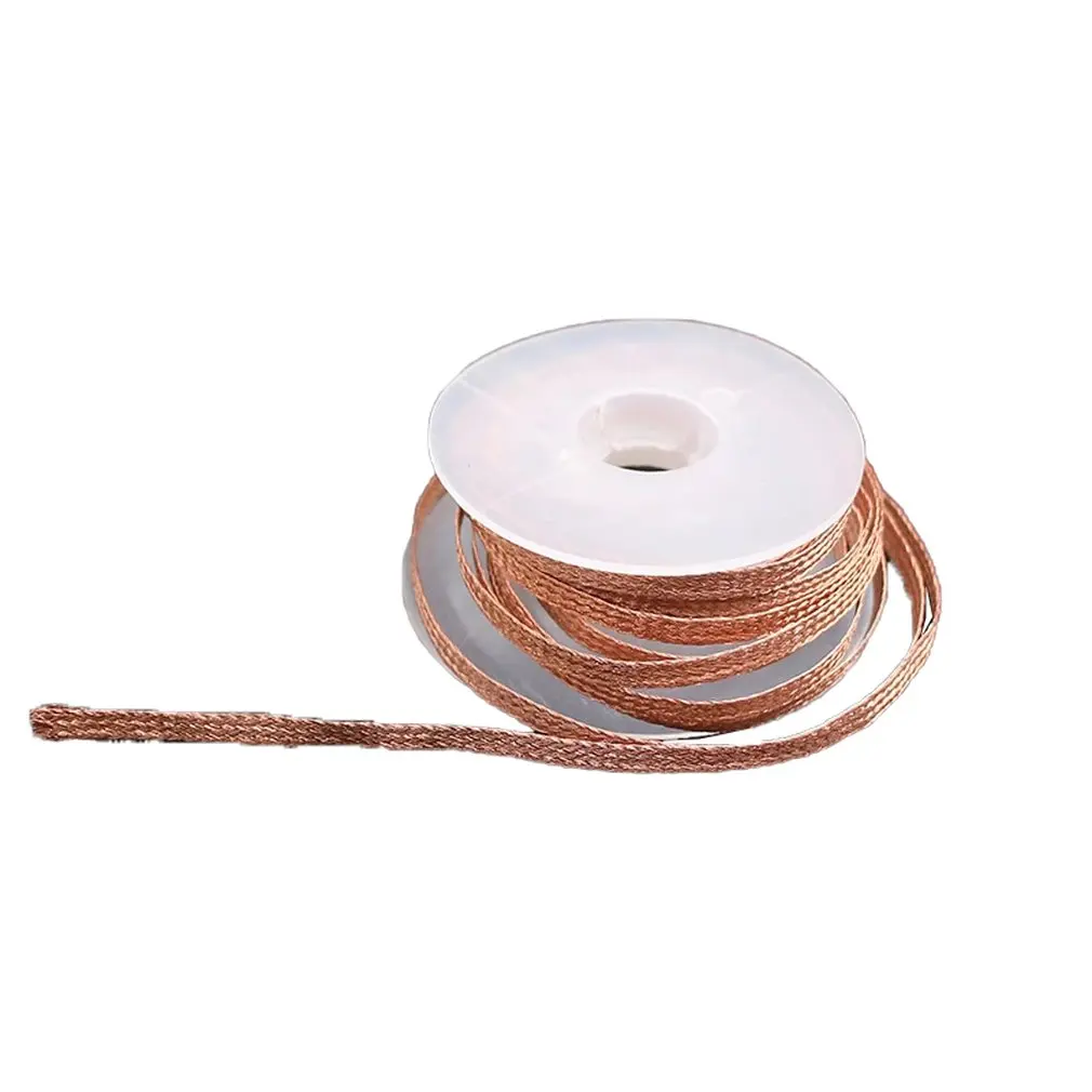 

Detinning Wire Solder Desoldering Braid Wick For Lead Wire Lead Remover Flux BGA Repair Tool Pure Copper Wire