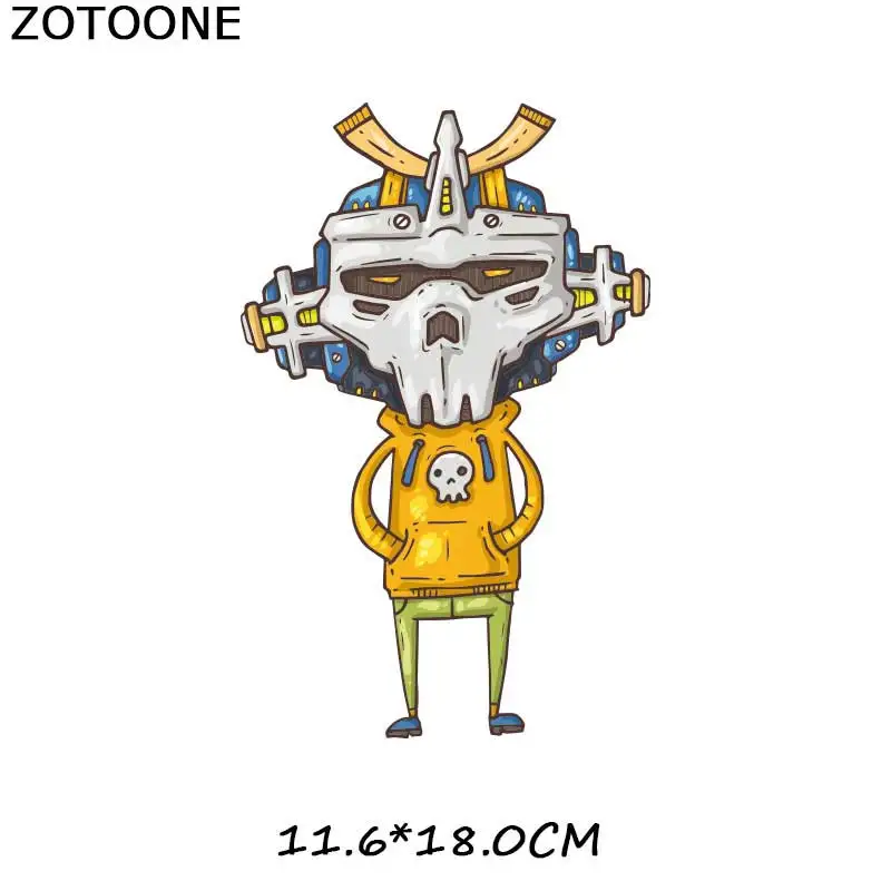ZOTOONE милая собака мультфильм Железная на патч для детей наклейка на одежду DIY животных Тепловая аппликация передачи для футболки с принтом G - Цвет: 790