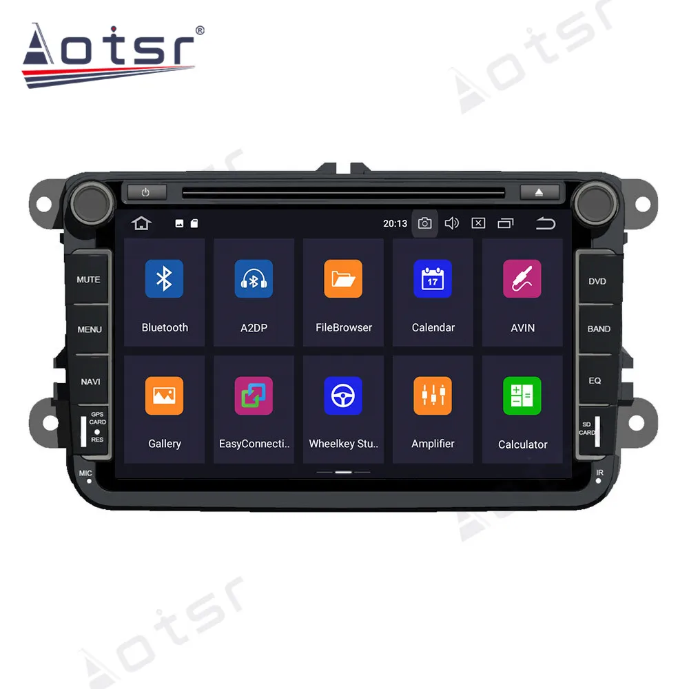 

Aotsr Android 10.0 4+64G Car Radio GPS Navigation DSP For VW Passat B6 CC Polo GOLF 5 6 Touran Jetta Tiguan Magotan Multimedia