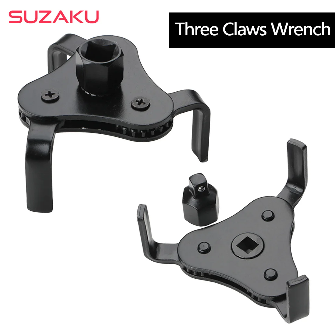 

3 Jaw Oil Filter Wrench Tool for Car Repair 53-108mm Adjustable Filter Key Auto Car Repairing Tools