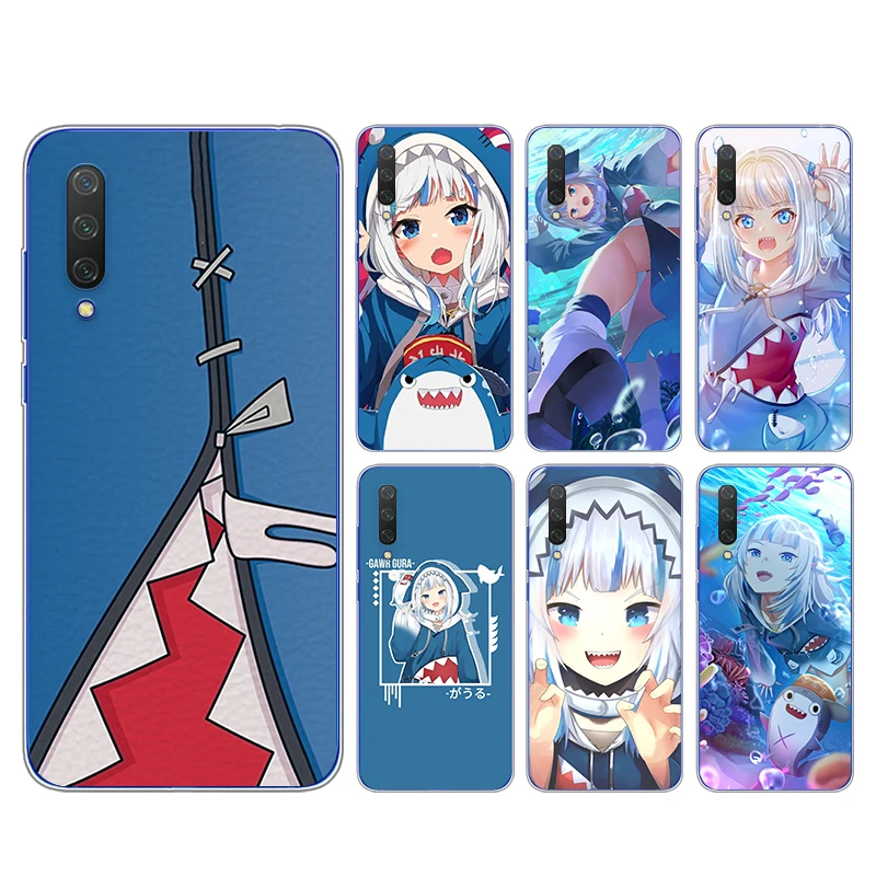 

Hololive Usada Pekora gawr gura For Xiaomi Mi 11i 11 10T 10i 9T 9 A3 8 Note 10 Ultra Lite Pro 5G CC9 SE Transparent Phone Case