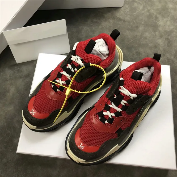 Топ Ins Супер горячая поколение обувь для папы женщин Ретро Do старый высокие