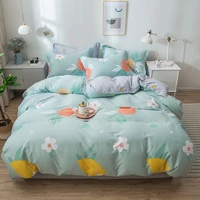 passion fruit 100 cotton school season 34pc brief style bedding set twin queen king size flatsheet duvetblanketcover set