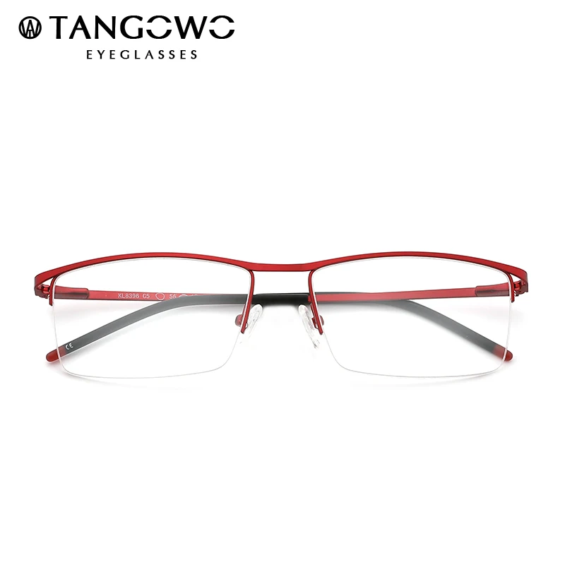 

TANGOWO Men Eye Glasses Frames Men Perscription Glasses Mens Spectacles Frame Eyeglasses Optical Spectacle Frames Myopia Eyewear