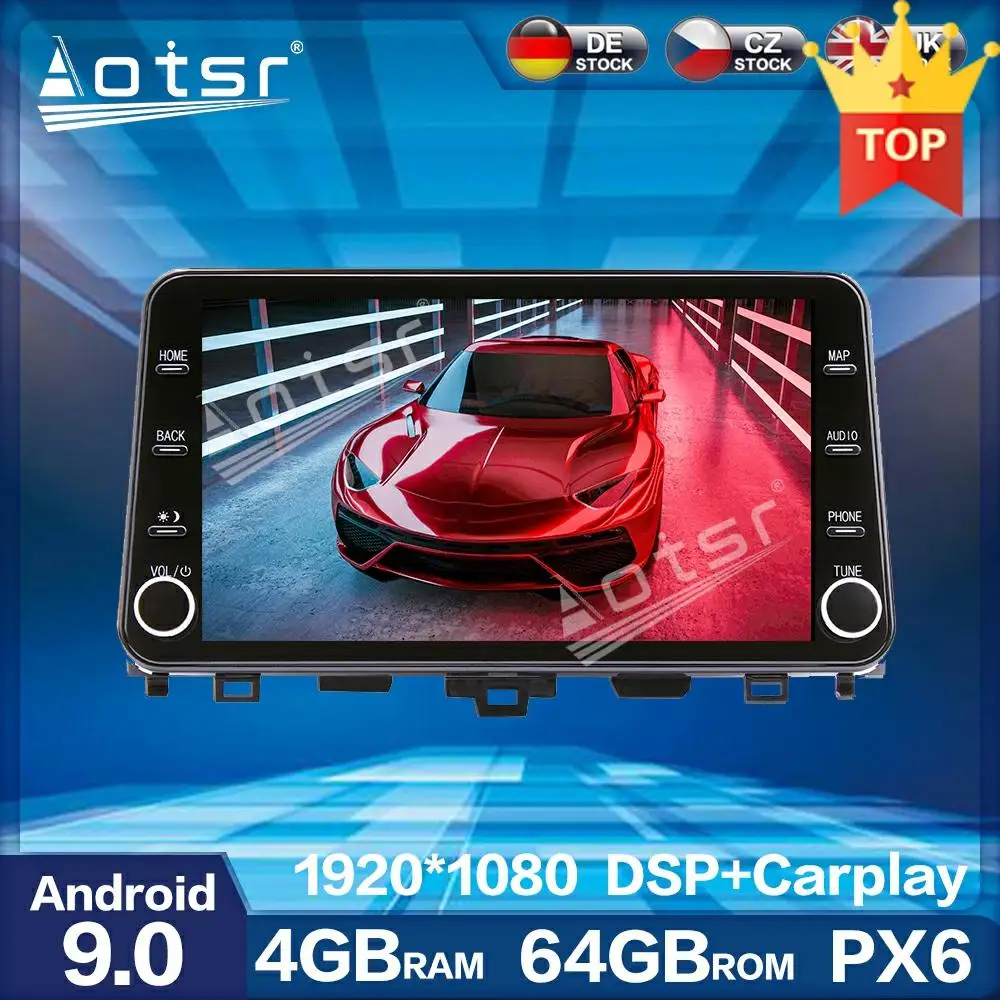 11 8 &quotMAX PAD Android 9 0 64 ГБ Автомобильный мультимедийный плеер GPS навигатор потоковое