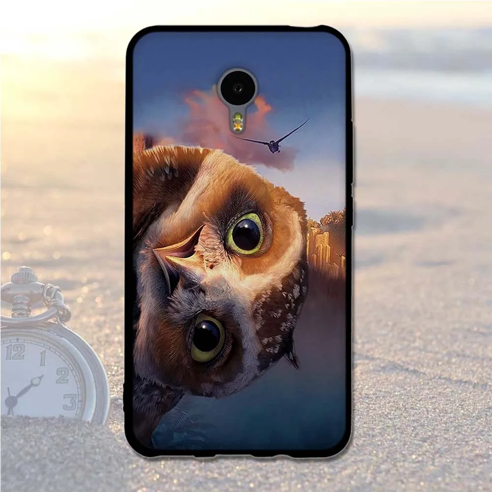 Мягкий чехол из ТПУ для Meizu m2 note, чехол, 5,5 дюймов, с рисунком, силиконовая задняя крышка для Meizu M2 NOTE Meilan Note 2, чехол для телефона s