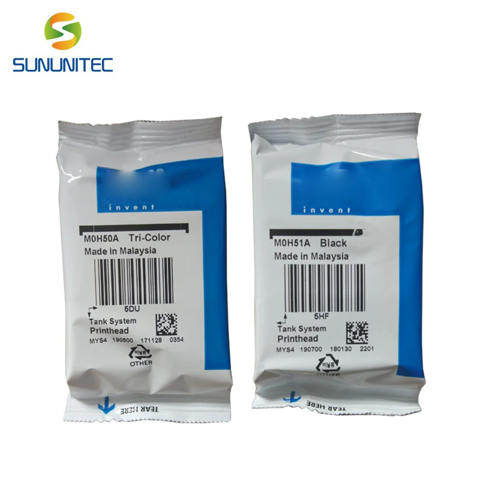 Новинка GT51 GT52 печатающая головка Печатающая для HP GT 5810 5820 чернильный бак 310 315 318 319