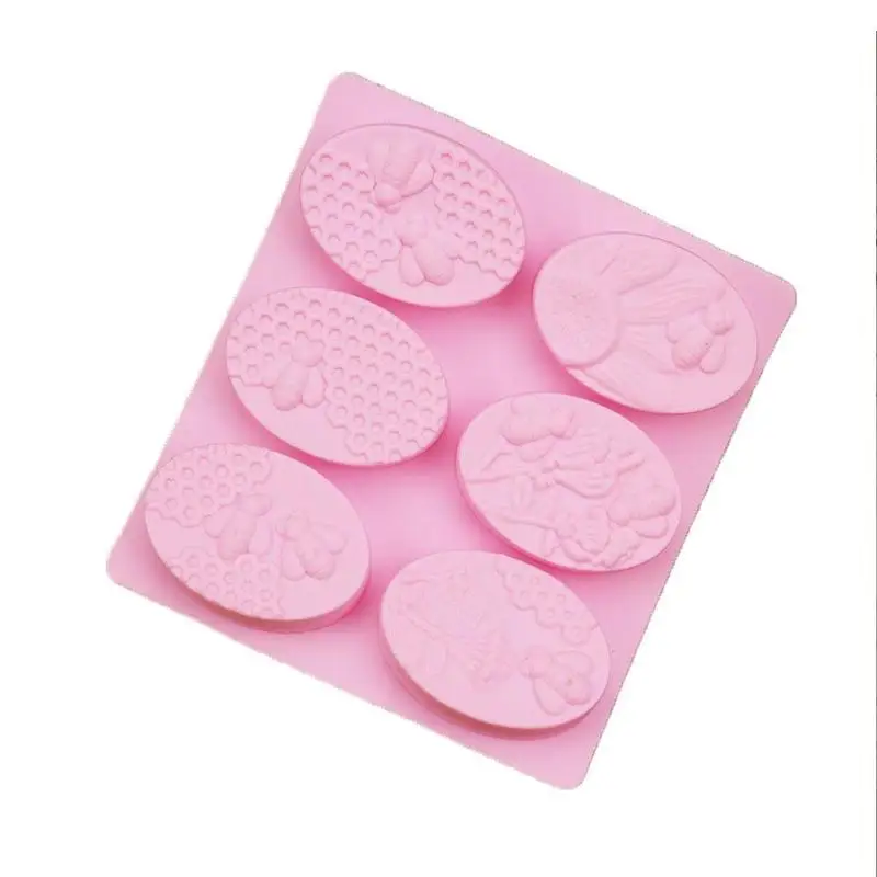 Новые полезные материалы силиконовая форма для мыла в виде пчелы ручной работы 3D