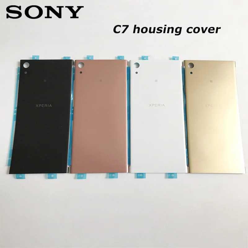Оригинальный Пластиковый Чехол для аккумулятора Sony Xperia XA1 Ultra C7 задняя крышка