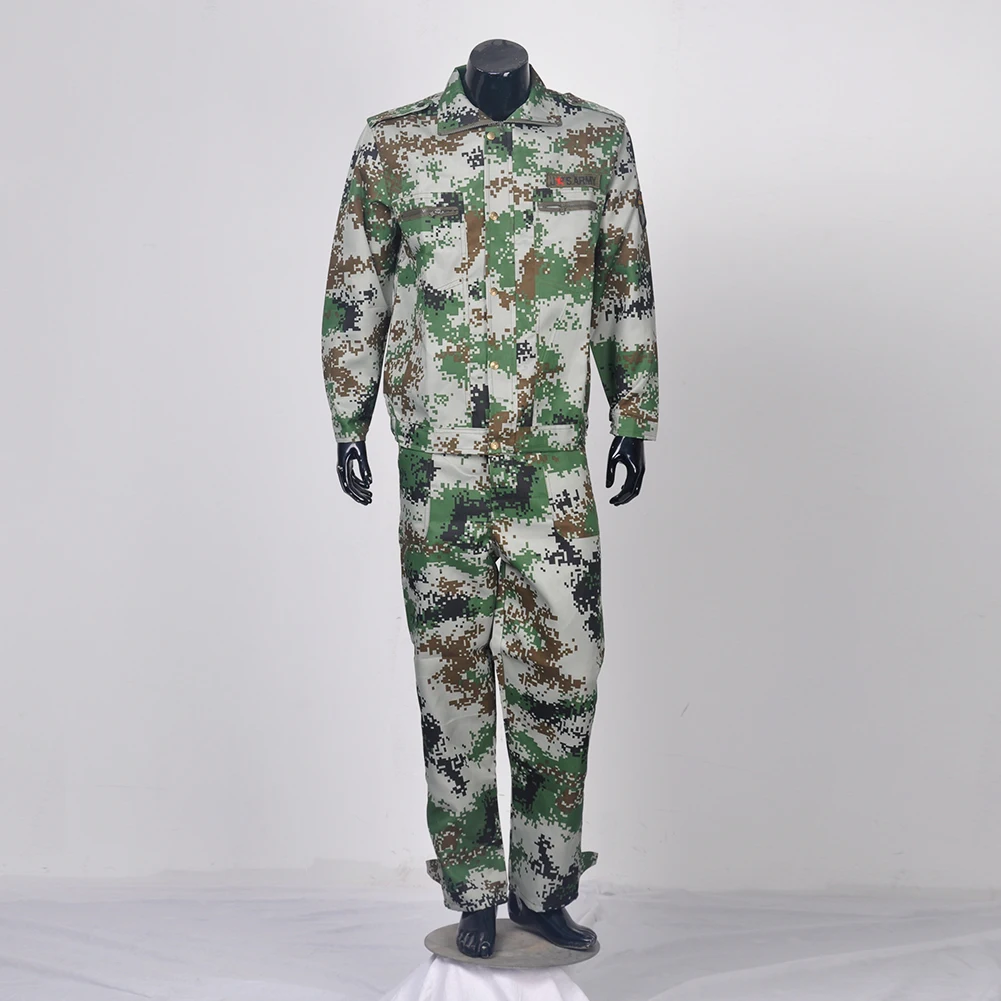 Мужской Ghillie костюм CS Камуфляжный костюм s тактическая форма джунгли Камуфляжный костюм БОЕВОЙ ОХОТНИЧИЙ комплект одежды тренировочная форма#2