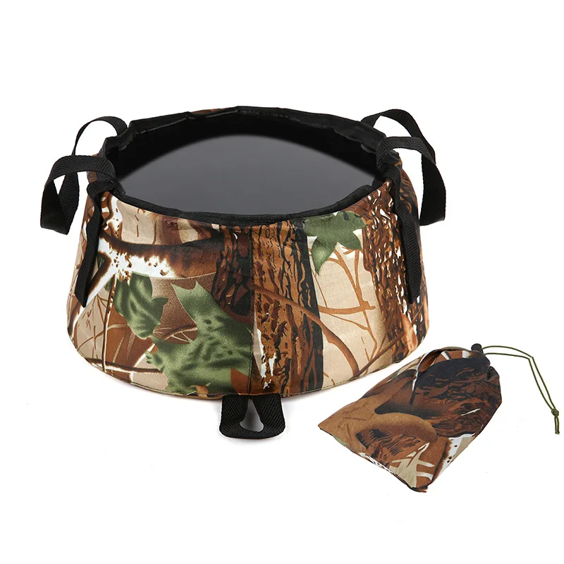 

Ultralight Foldable Portable Bucket Outdoor Wash Basin Folding Water Container Camping Picnic Wash Bucket