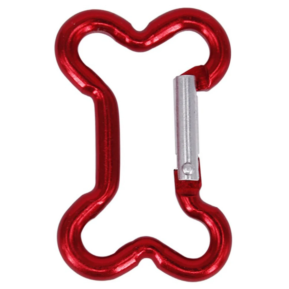 Многофункциональный Карабин брелок алюминиевый сплав кость карабин вращающийся