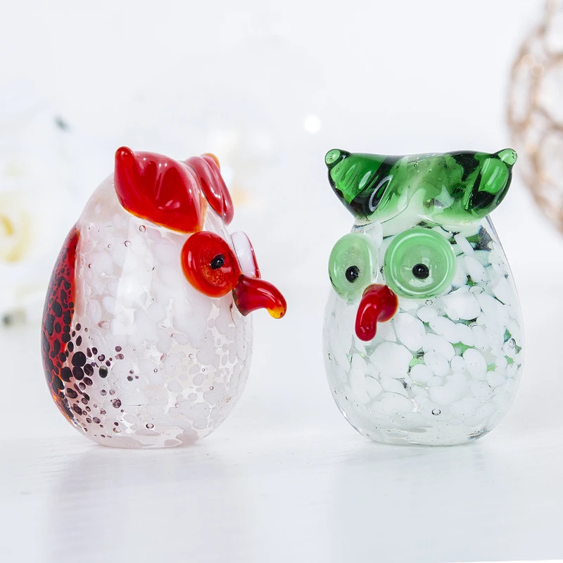 H &amp D набор из 2 рождественских подарков ручная работа милые фигурки совы