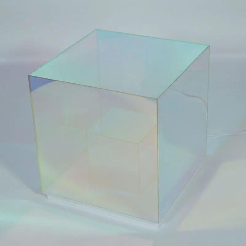 Светодиодный ночник Magic Cube 3D акриловая Настольная лампа с USB красочный