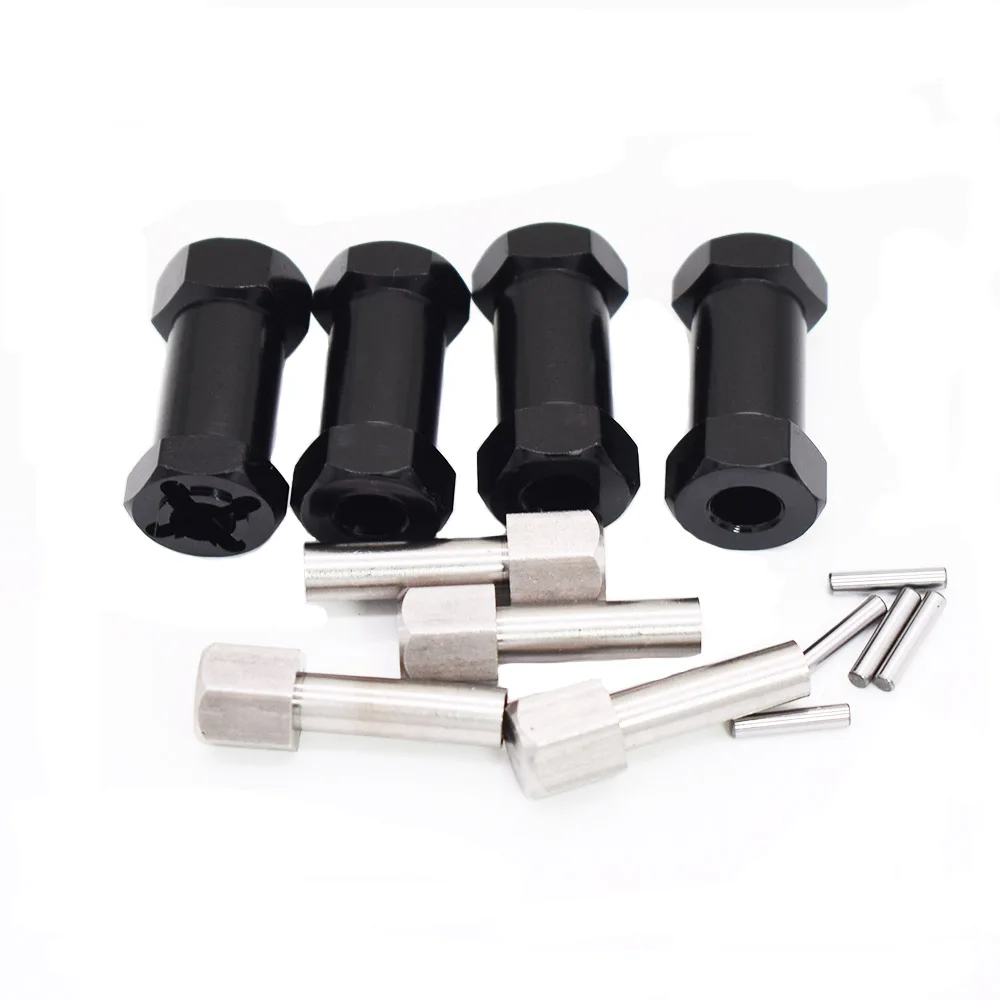 4 шт. 12 мм алюминиевый Whel концентратор шестигранный привод адаптер 15 мм/20 мм/25 для