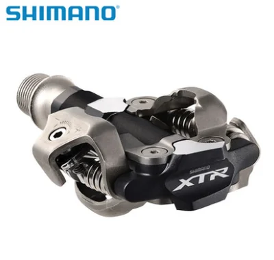Велосипедные педали Shimano Deore XTR PD M9000 M9100 SPD бесцветные и скобы для горного